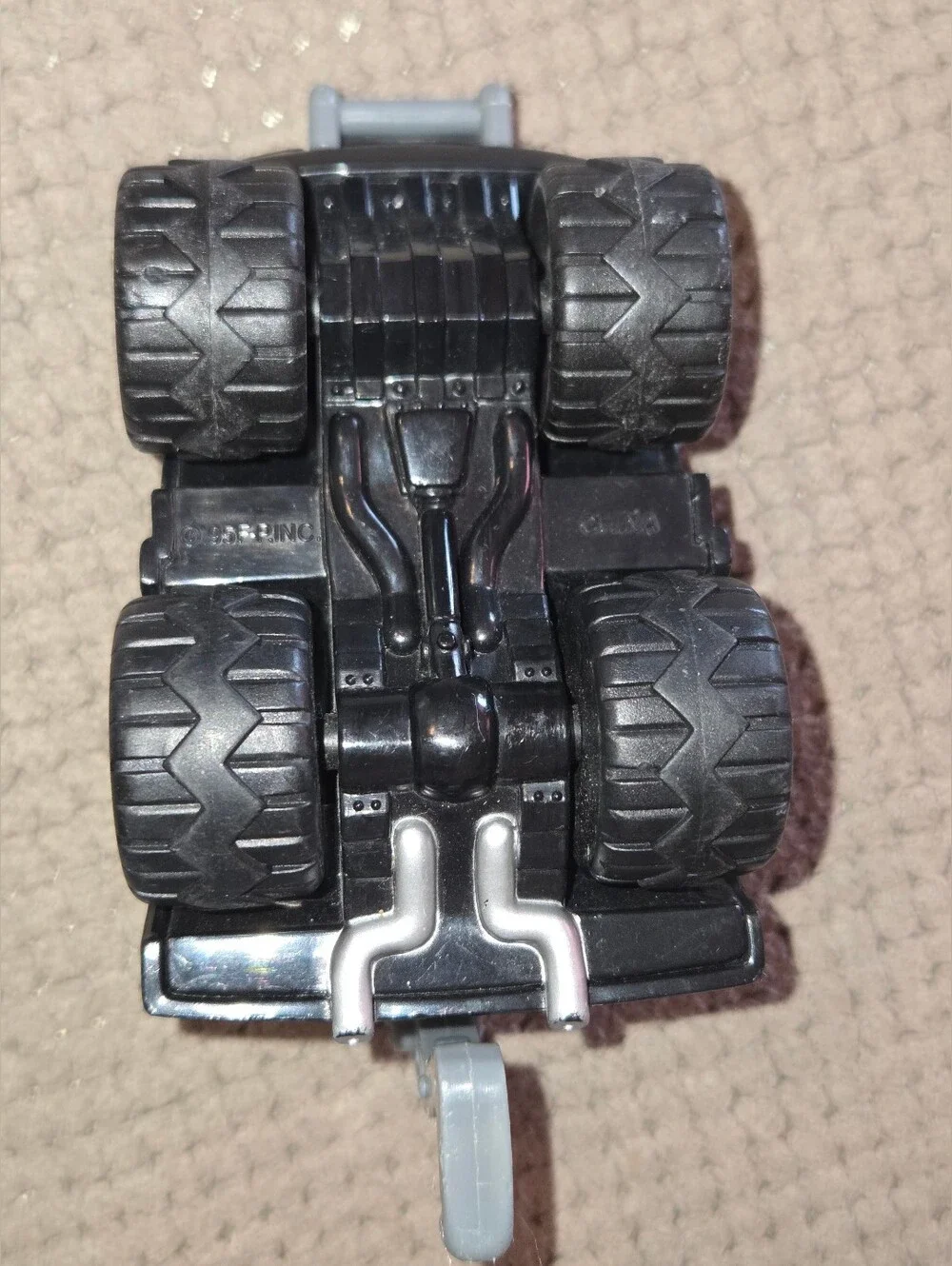 Fisher Price 1995 Vintage Big Action Garage Replacement Black Tow Truck